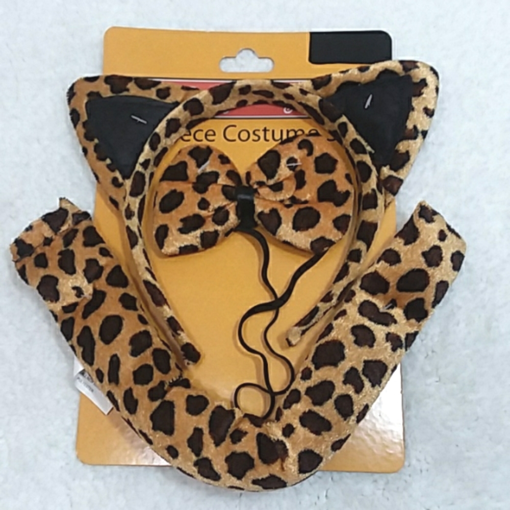 3 Piece Leopard Costume Set